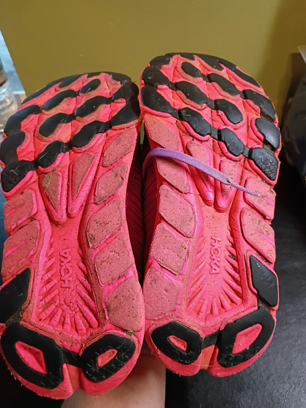 Hoka One One Women's Running Shoes in Magenta and Pink